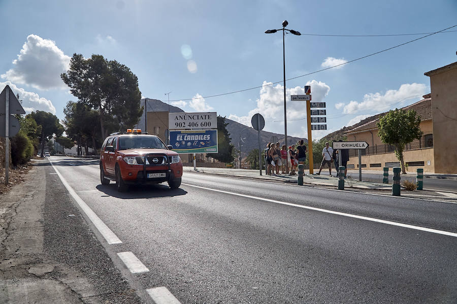 Vecinos oriolanos reclaman un paso de peatones en la N-340