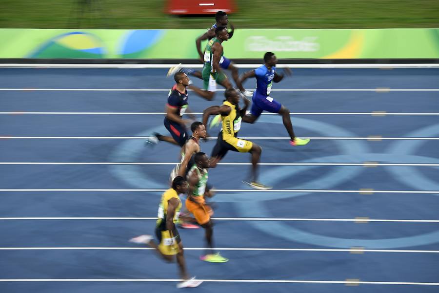 El irrepetible Usain Bolt gana su tercer oro en 100 metros