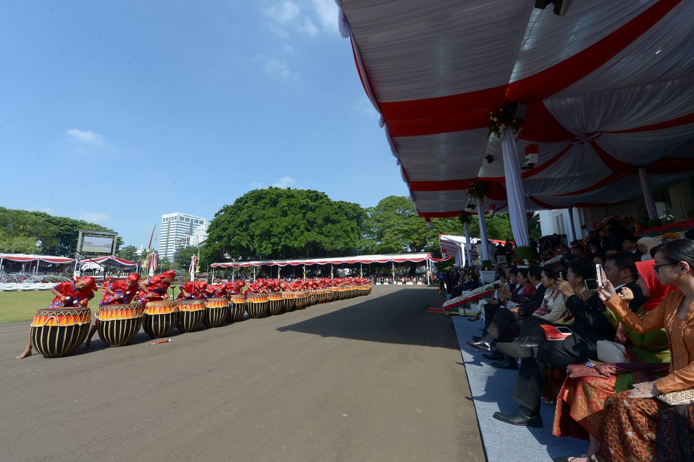 Yakarta celebra el 71 aniversario de la independencia de Indonesia