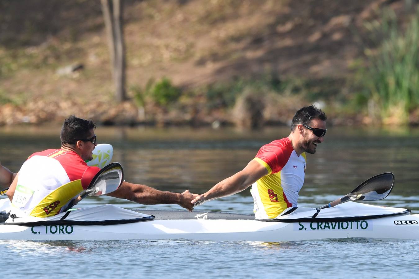 Saúl Craviotto y Cristian Toro, oro en K2 200