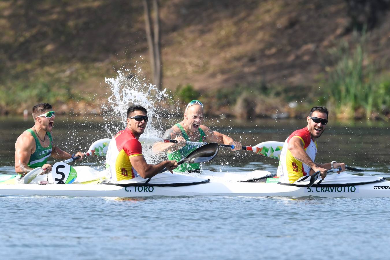 Saúl Craviotto y Cristian Toro, oro en K2 200