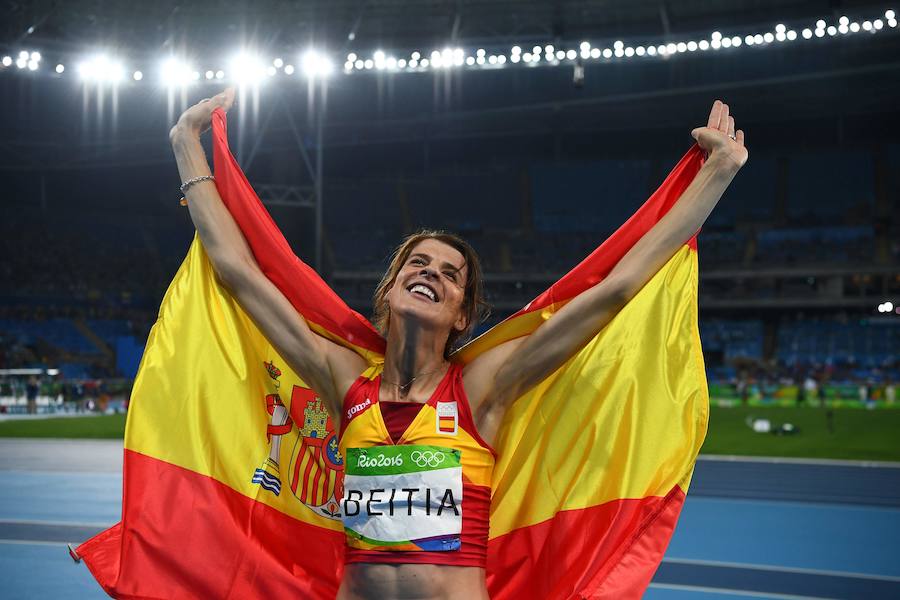 Ruth Beitia, oro en altura, cumple su último sueño con 37 años