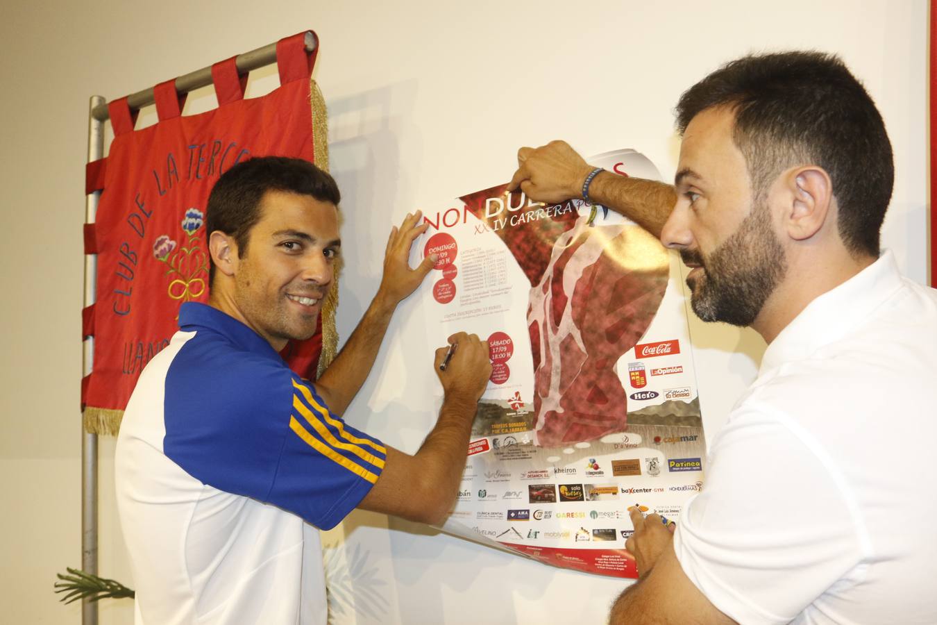 Miguel Ángel López es homenajeado en Llano de Brujas