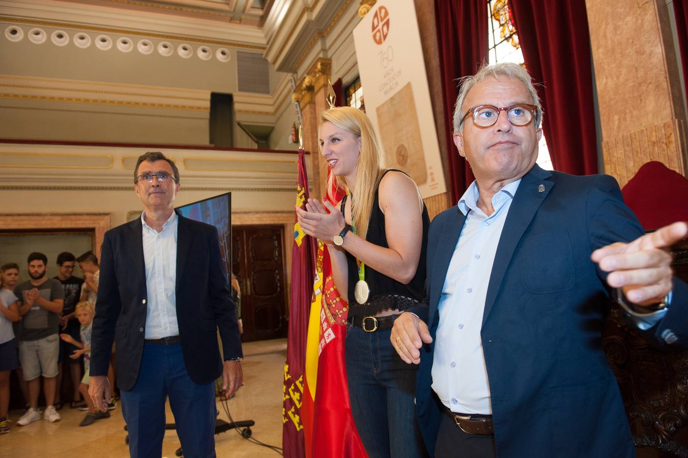 Murcia recibe a Laura Gil tras lograr su medalla olímpica