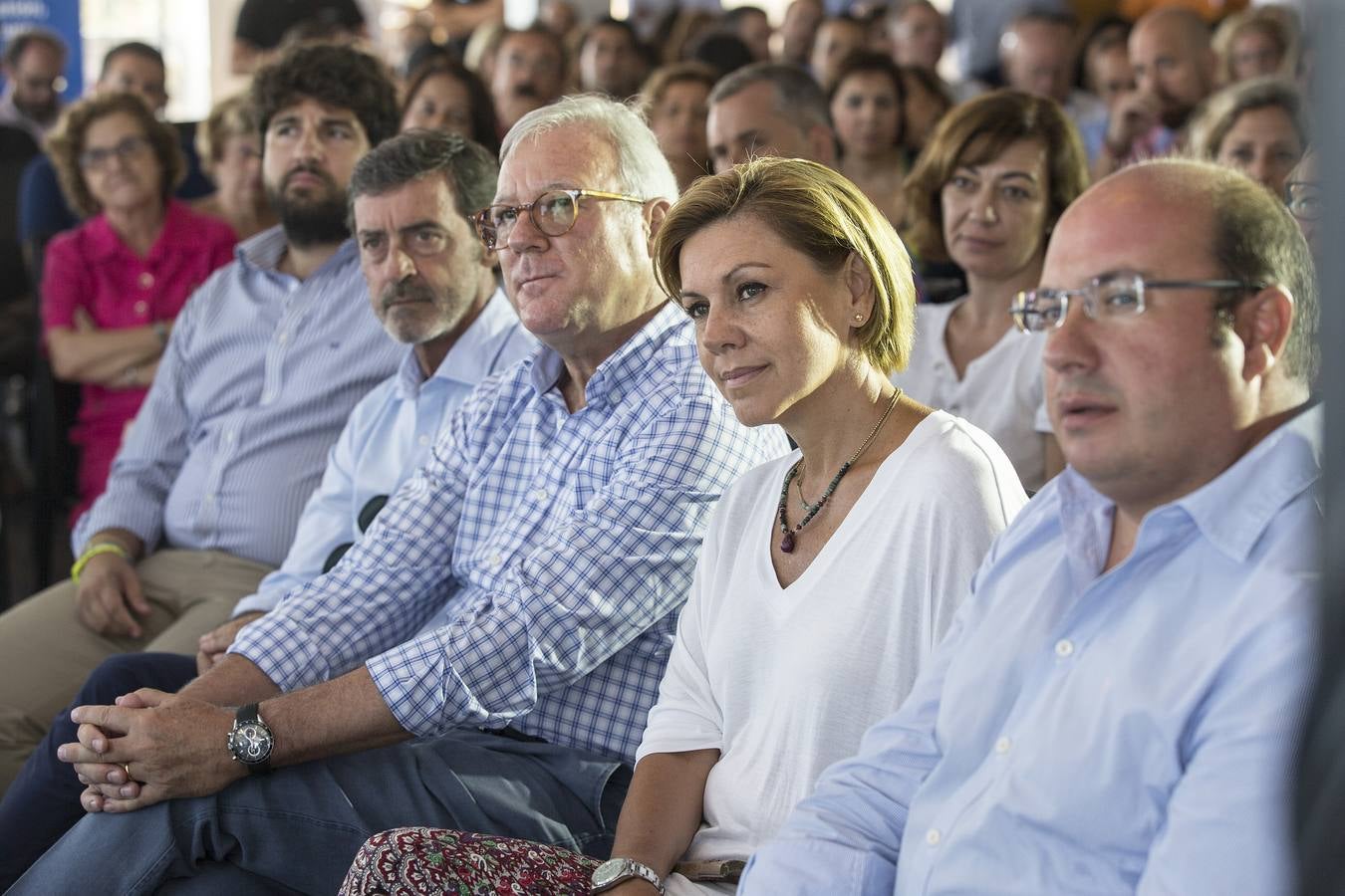 Cospedal asiste a la Intermunicipal del PP en San Javier