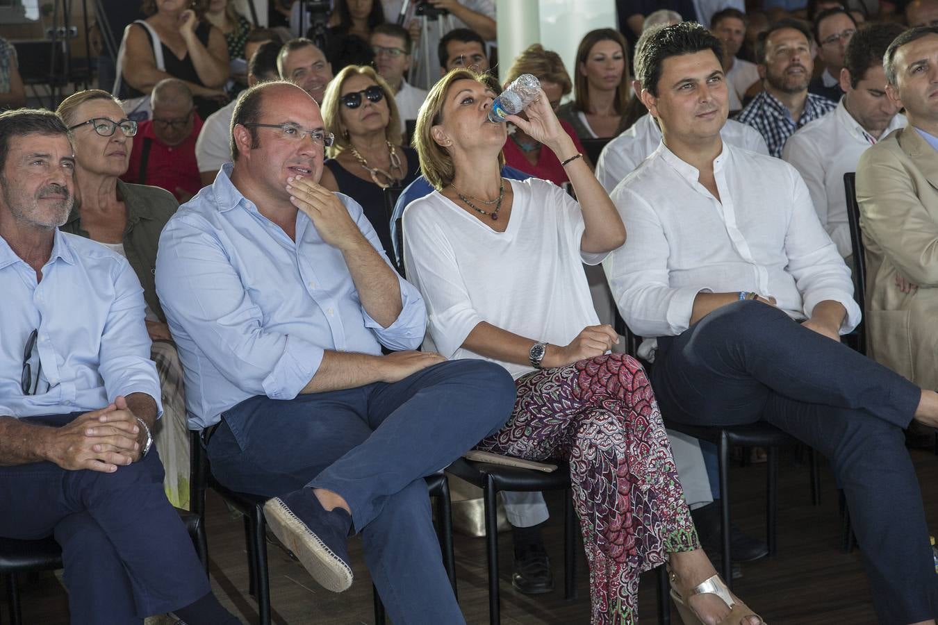 Cospedal asiste a la Intermunicipal del PP en San Javier