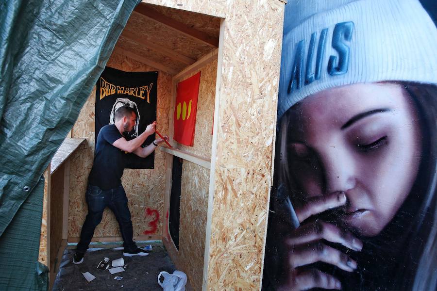 Derribo para recuperar la paz en Christiania