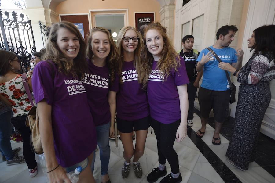 Bienvenida a los más de 1.500 alumnos internacionales de la UMU