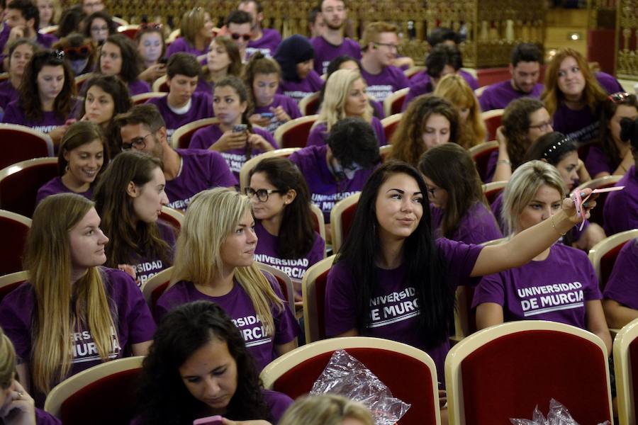 Bienvenida a los más de 1.500 alumnos internacionales de la UMU