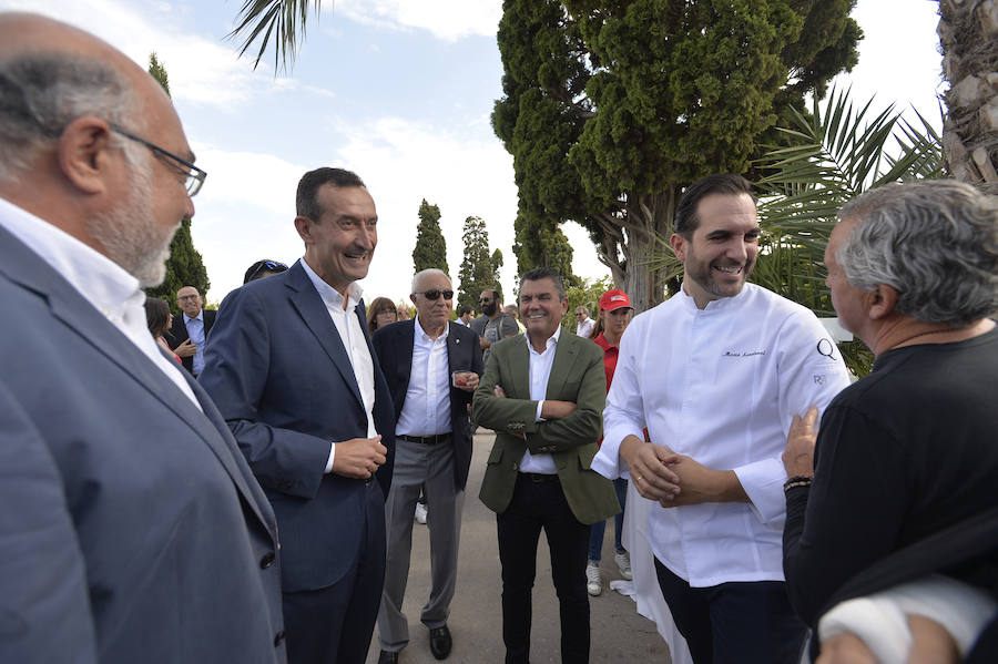 Corte de la granada mollar por el chef Mario Sandoval