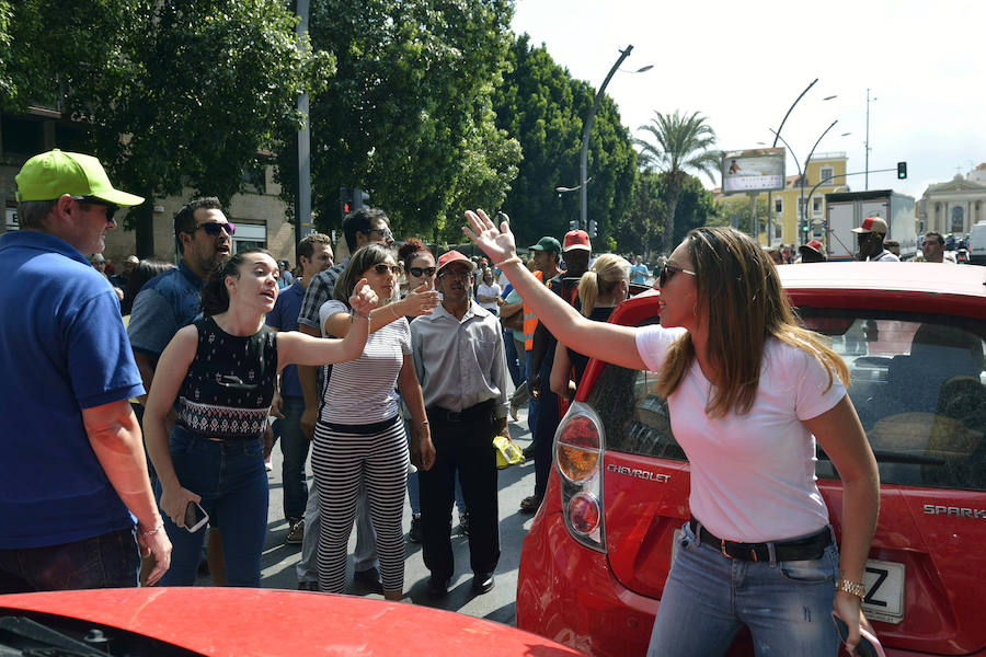 Los tractores toman Gran Vía