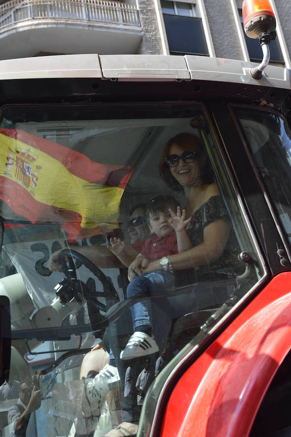 Los tractores toman Gran Vía