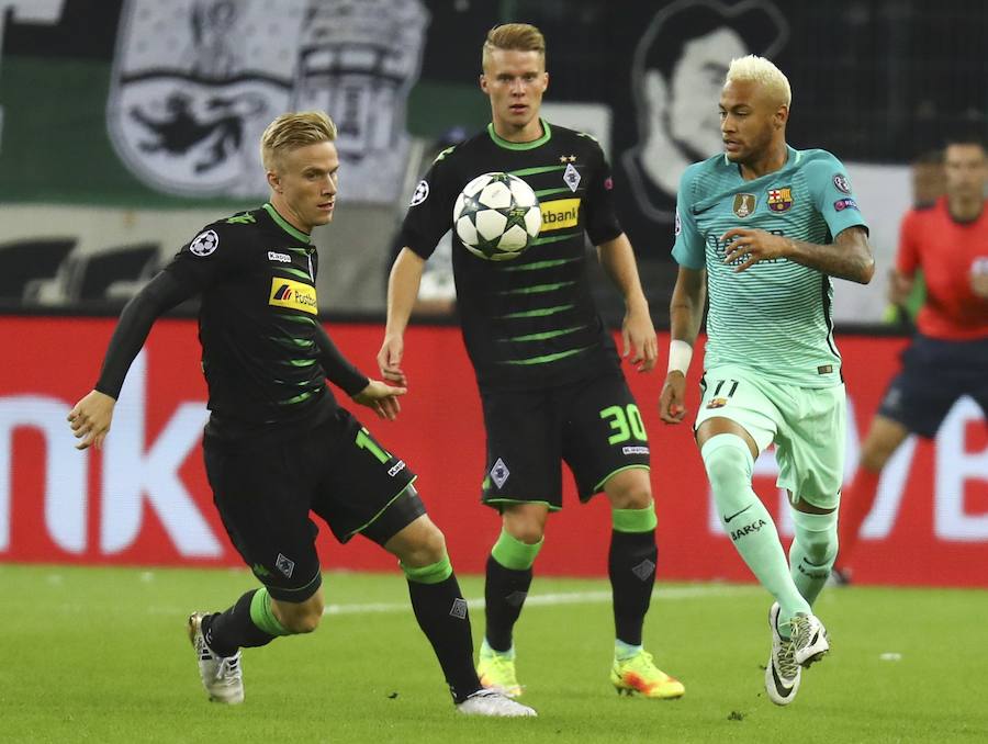 Las mejores imágenes del Mönchengladbach-Barcelona