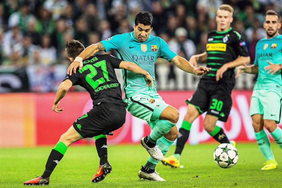 Las mejores imágenes del Mönchengladbach-Barcelona