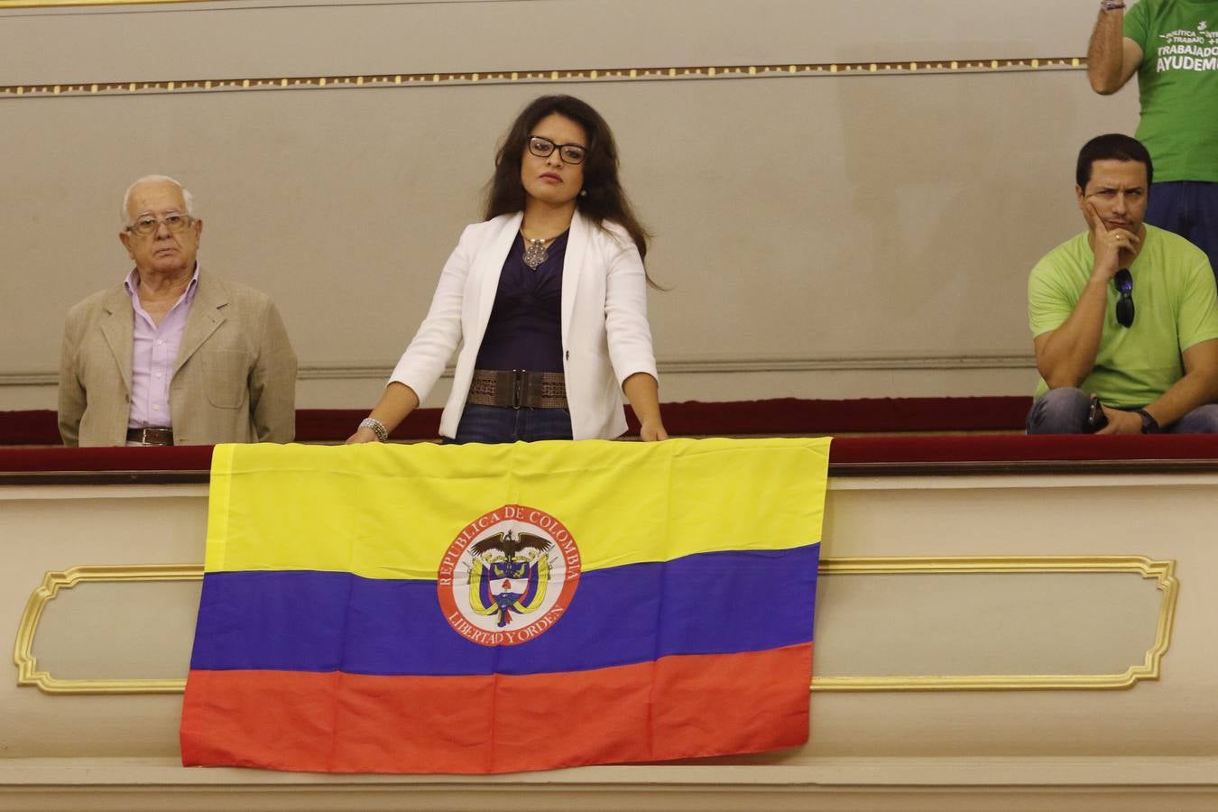 Protesta en el pleno de septiembre en Murcia
