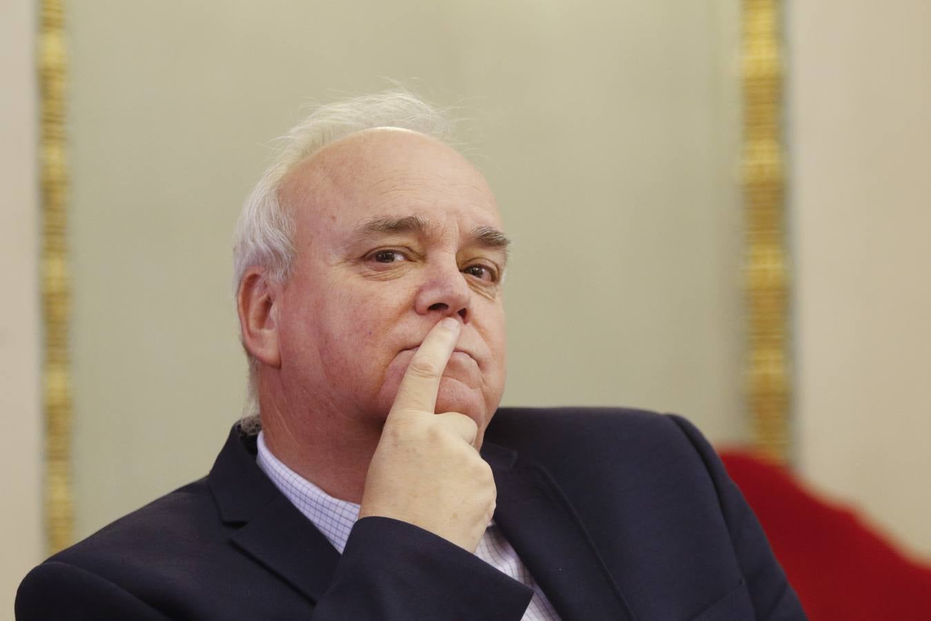 Protesta en el pleno de septiembre en Murcia