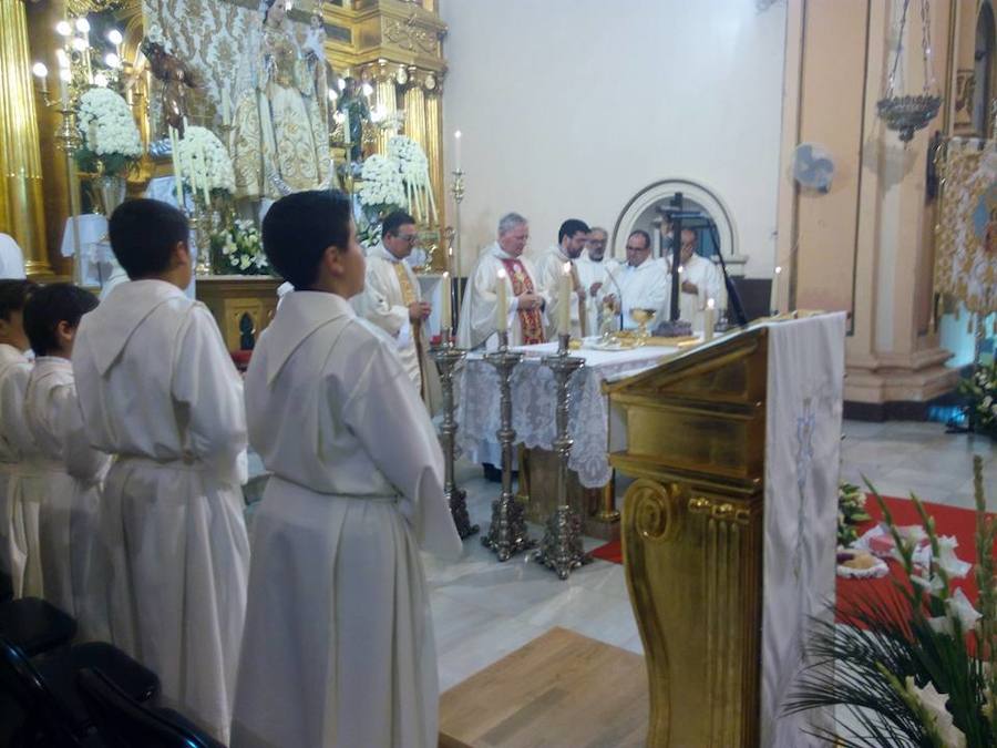 Se hermanan las cofradias Virgen del Rosario de Bullas y Vera Cruz de Caravaca