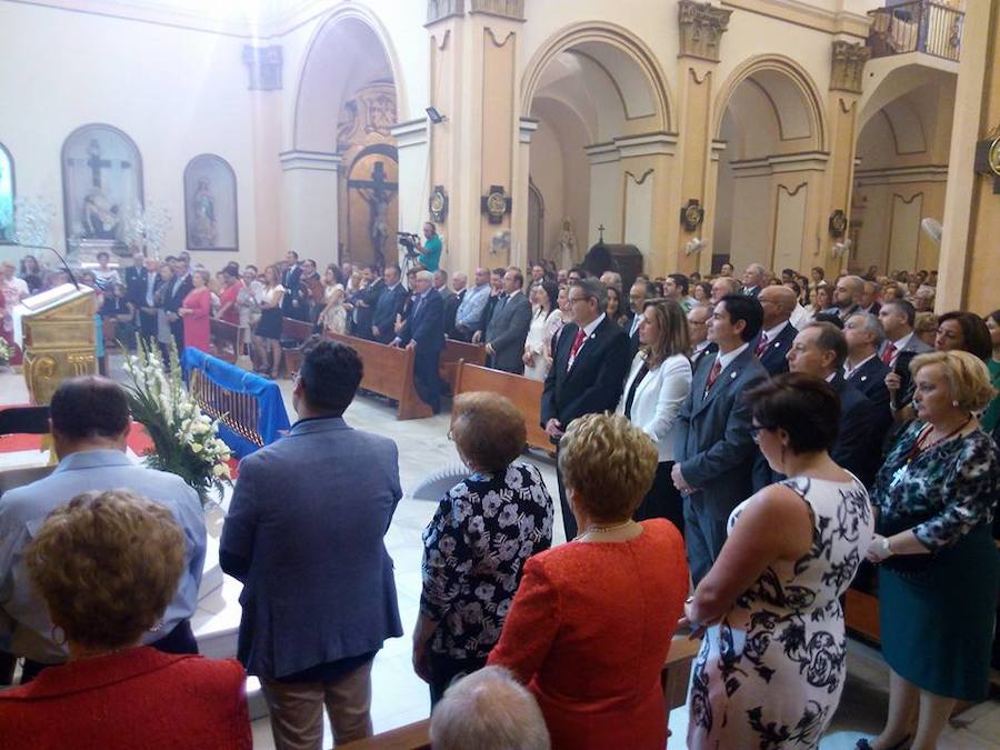 Se hermanan las cofradias Virgen del Rosario de Bullas y Vera Cruz de Caravaca