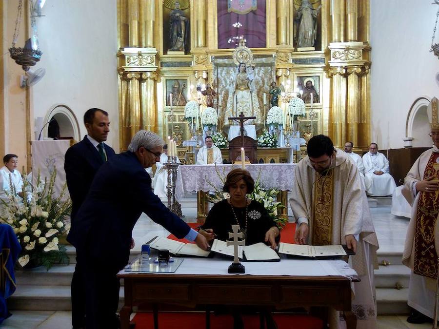 Se hermanan las cofradias Virgen del Rosario de Bullas y Vera Cruz de Caravaca