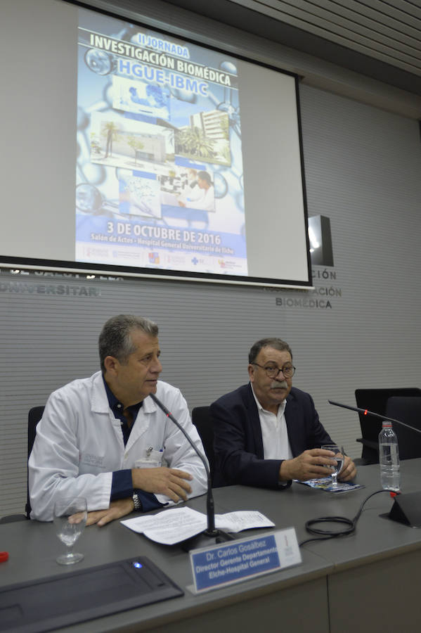 Jornada de biomedicina en el hospital general de Alicante