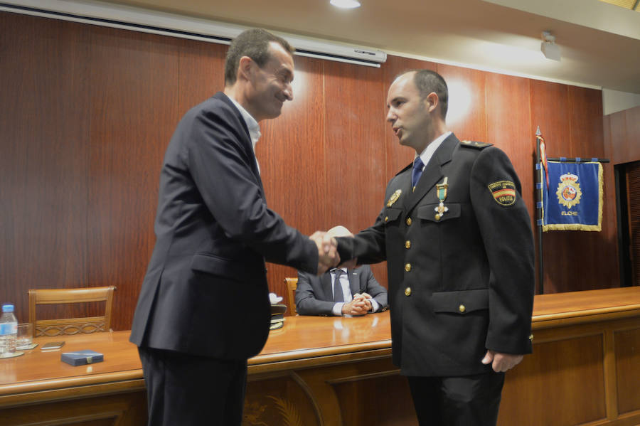 La Policía Nacional de Elche celebra el día de su patrón