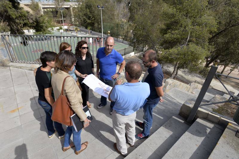 Patricia Macià visita el colegio público Baix Vinalopó