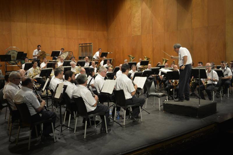 Concierto de bandas sinfónicas en el Gran Teatro