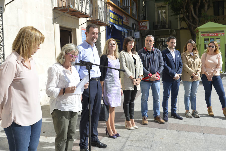 Lectura del manifiesto por la &#039;Pobreza cero&#039;