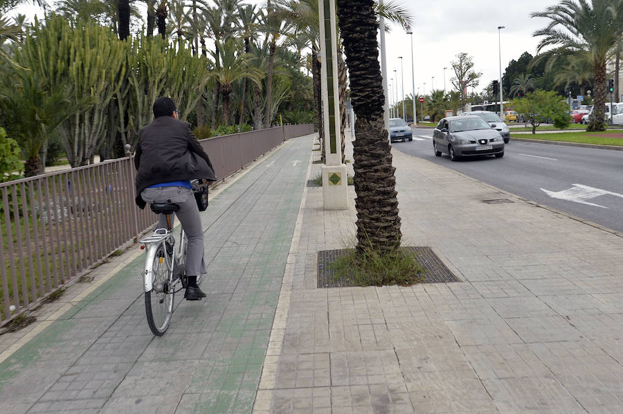 Eliminarán el punto negro del carril bici junto a la Estación y la UMH