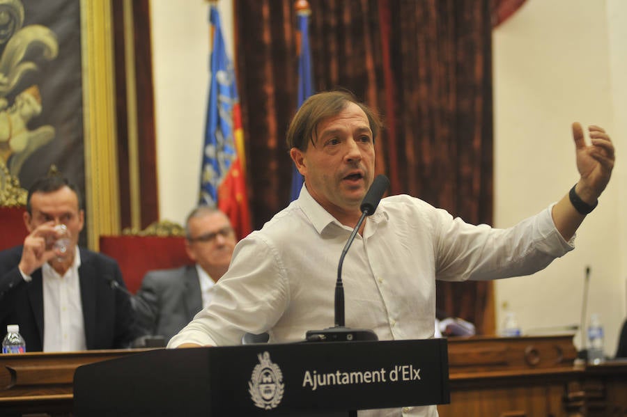 Pleno en el Ayuntamiento de Elche