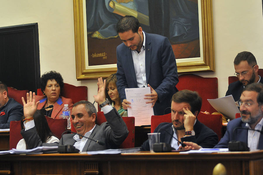 Pleno en el Ayuntamiento de Elche