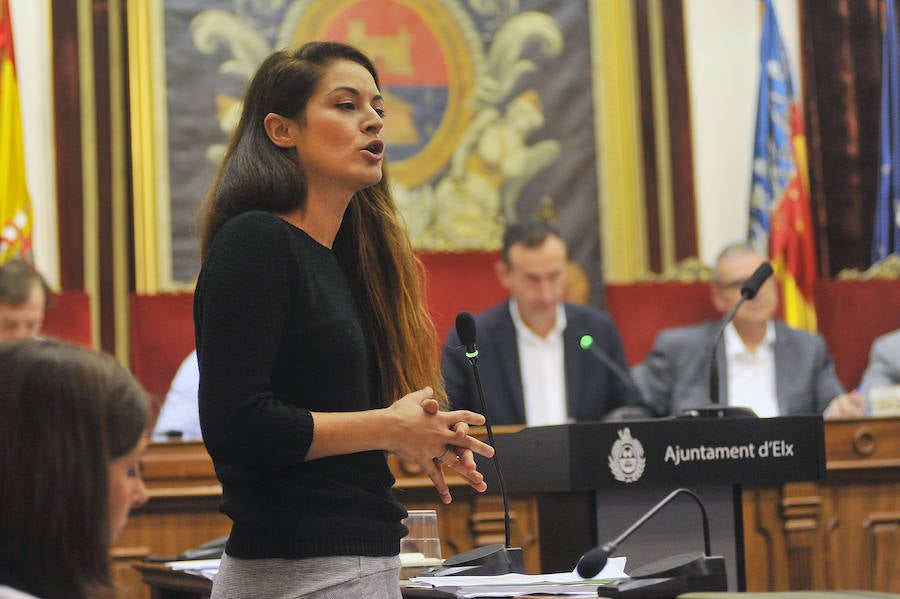 Pleno en el Ayuntamiento de Elche