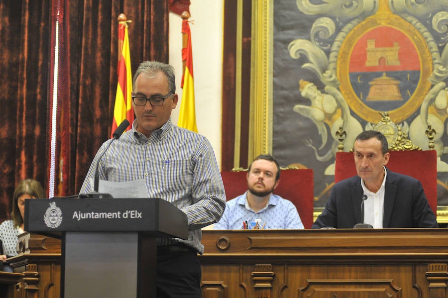 Pleno en el Ayuntamiento de Elche