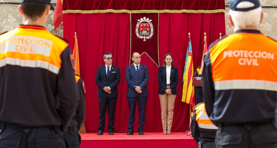 El alcalde promete «impulsar nuevas incorporaciones» a Protección Civil