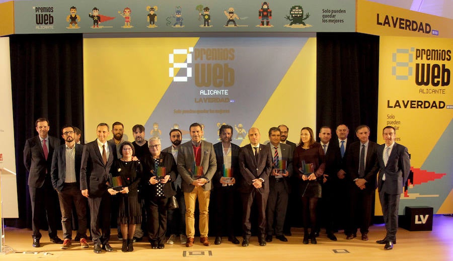 Gala de los VIII Premios Web de Alicante (I)