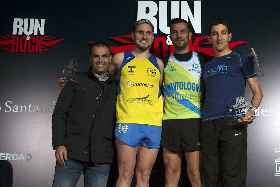 Llegada y podio de la Run&amp;amp;Rock de Murcia