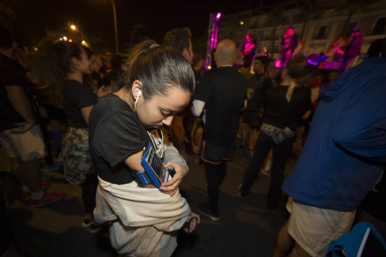 Noche de zapatillas y decibelios