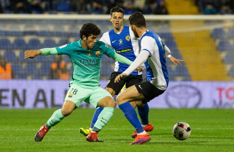 Las mejores imágenes del Hércules - Barcelona (I)