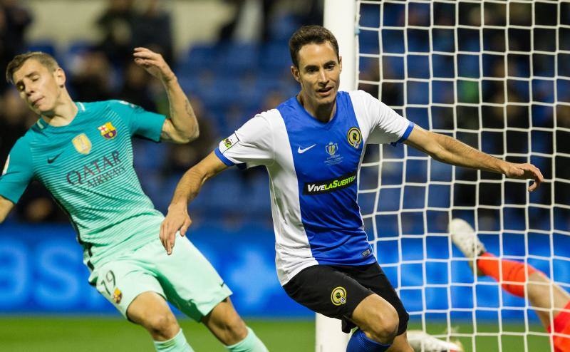 Las mejores imágenes del Hércules - Barcelona (I)