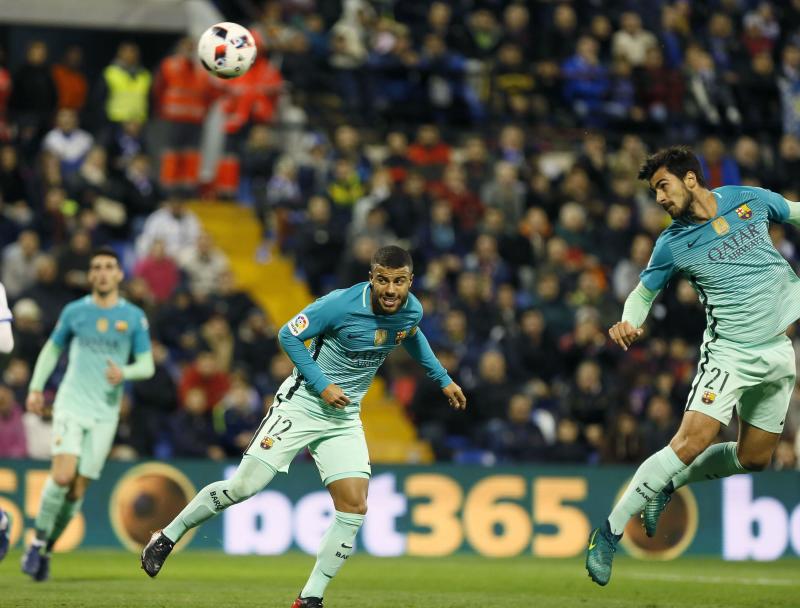 Las mejores imágenes del Hércules - Barcelona (I)