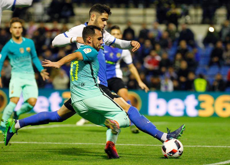 Las mejores imágenes del Hércules - Barcelona (I)