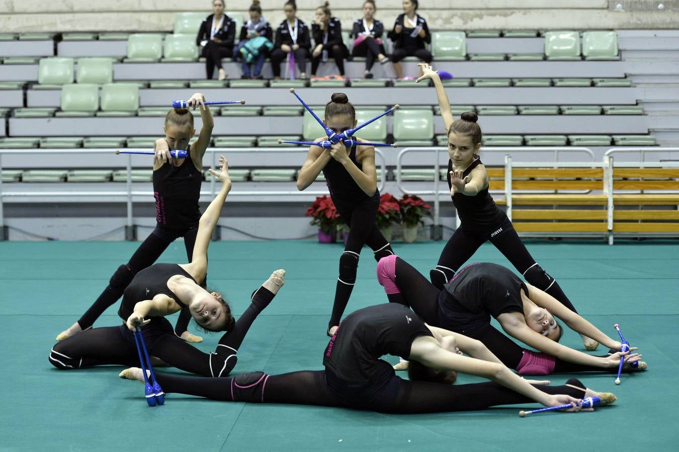 El espectáculo de la rítmica llega al Palacio