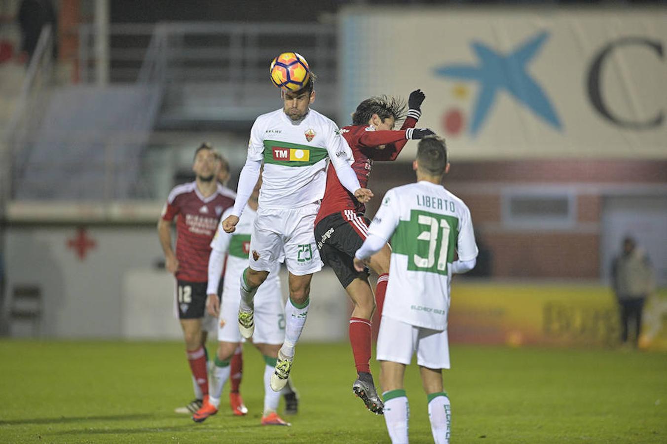 Las imágenes del Mirandés - Elche (1-0)