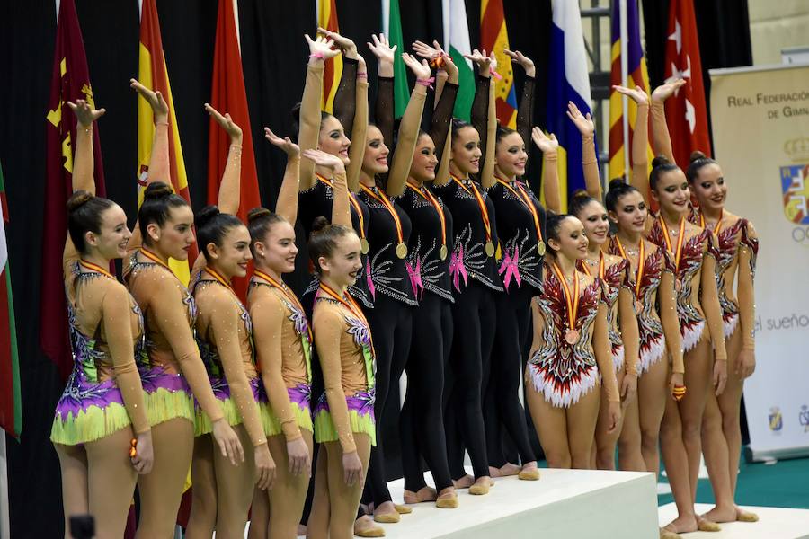 Cierre del Nacional de Conjuntos de Gimnasia Rítmica
