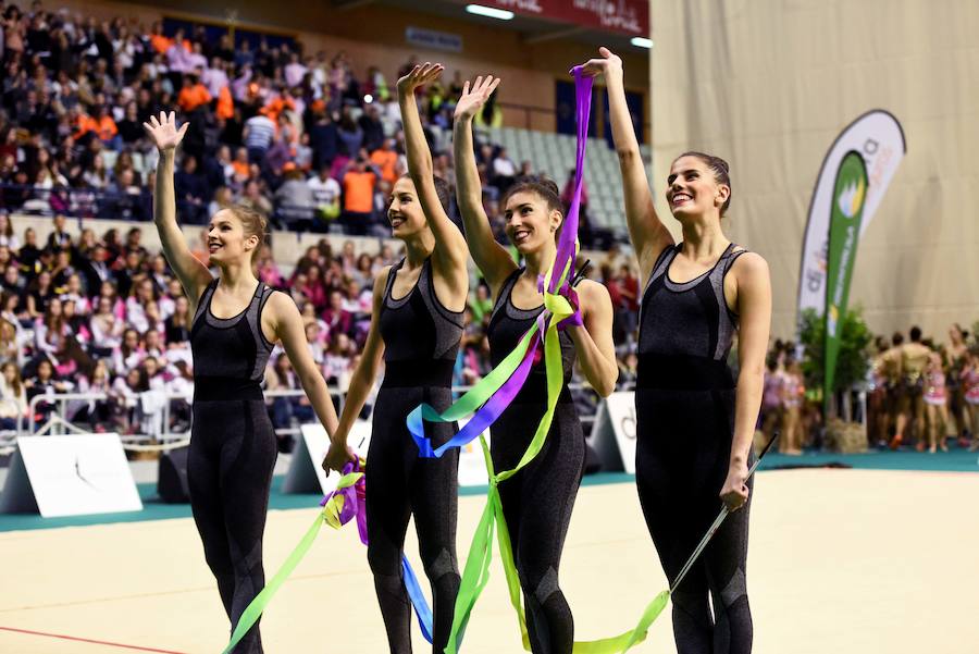 Cierre del Nacional de Conjuntos de Gimnasia Rítmica