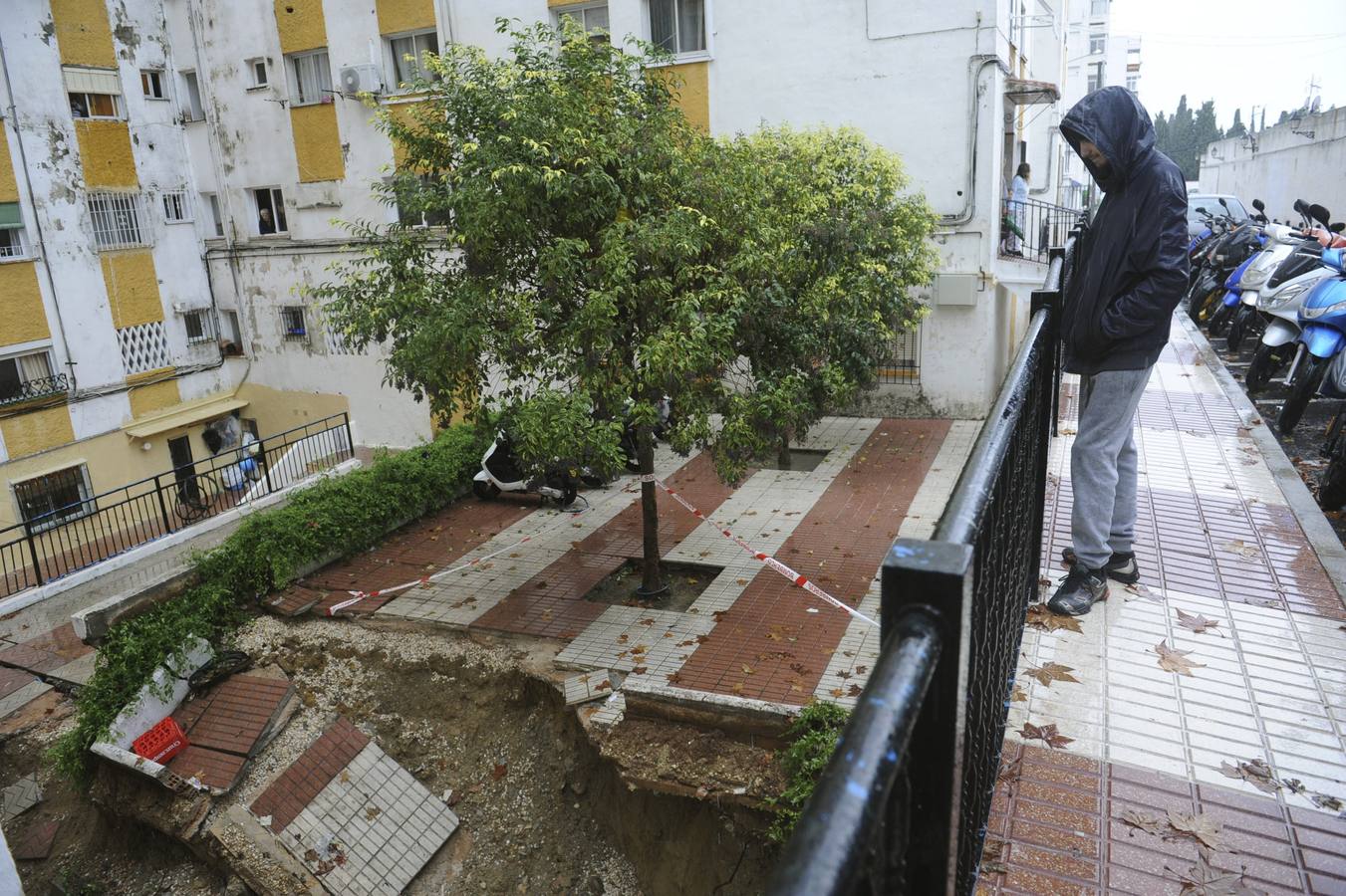 Málaga bajo el agua