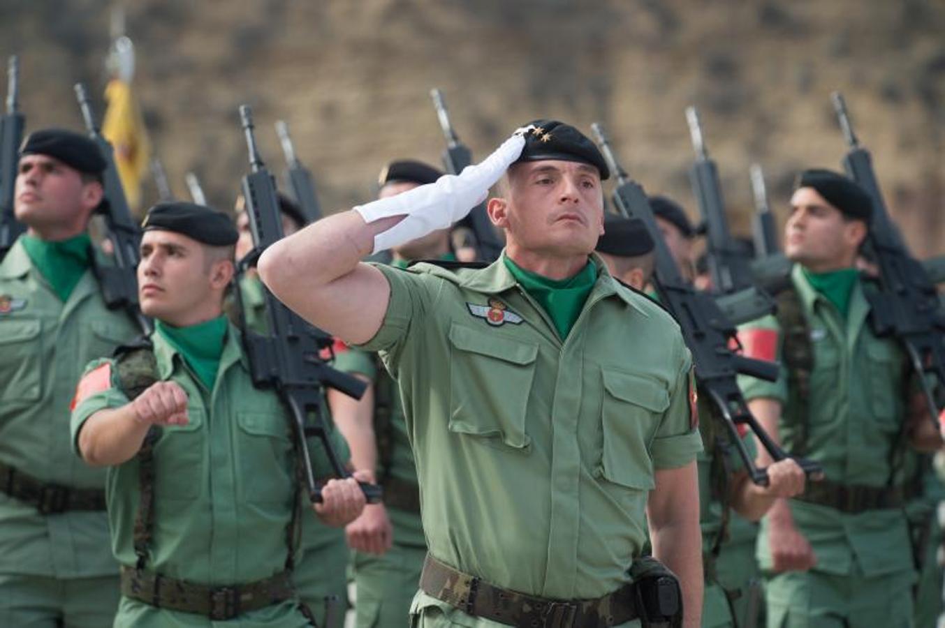 Parada y misa en la BRIPAC por el día de la inmaculada