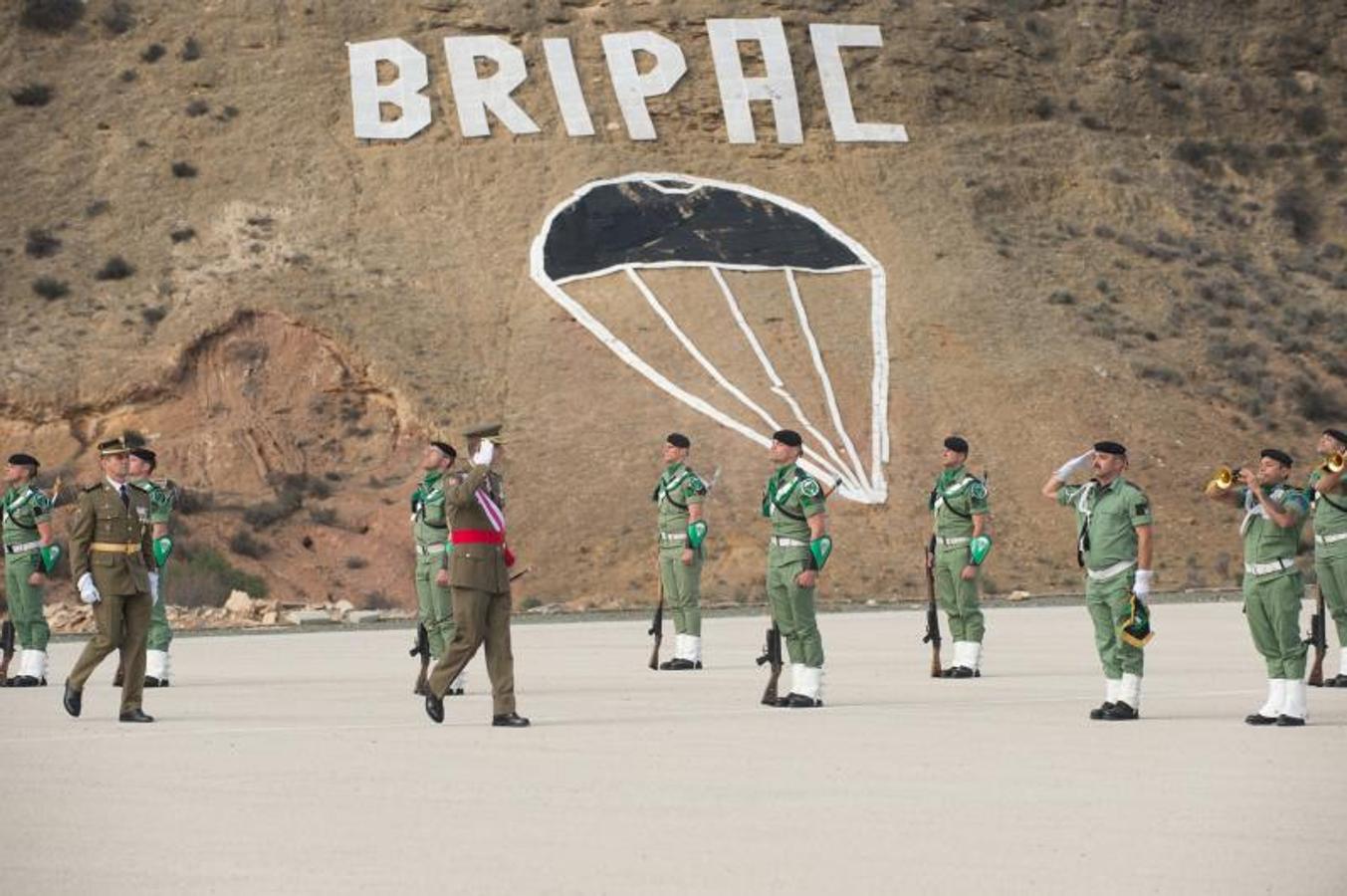 Parada y misa en la BRIPAC por el día de la inmaculada