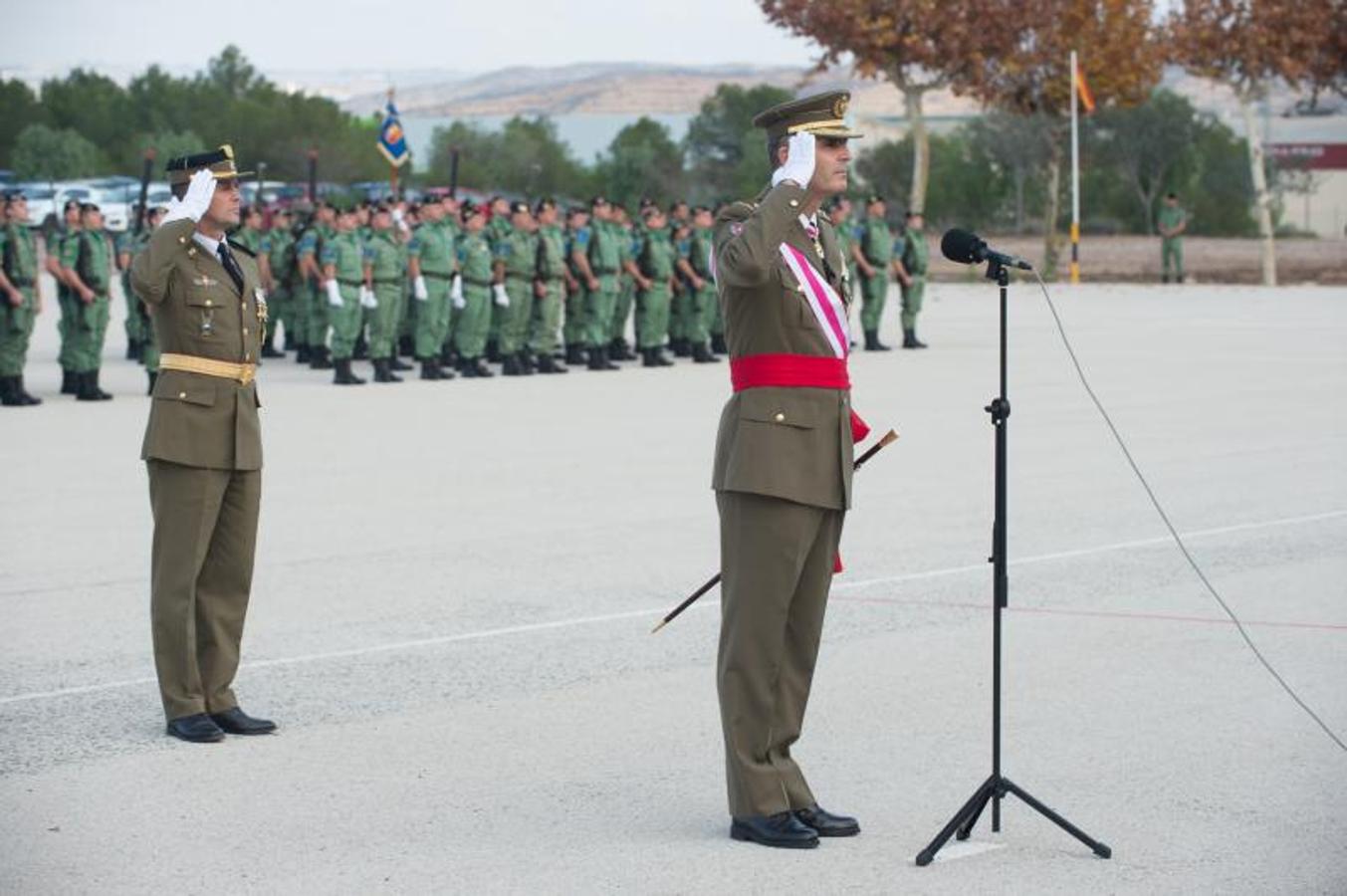 Parada y misa en la BRIPAC por el día de la inmaculada