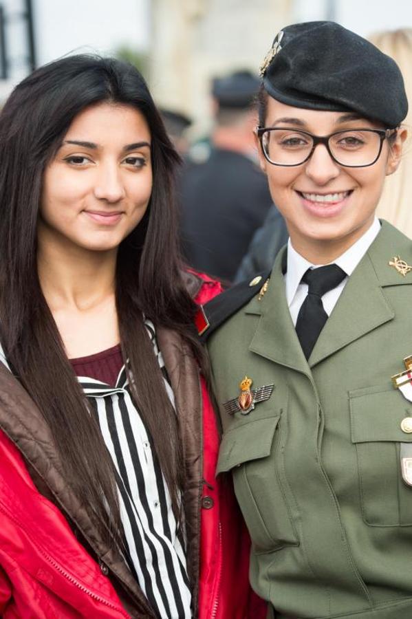 Parada y misa en la BRIPAC por el día de la inmaculada